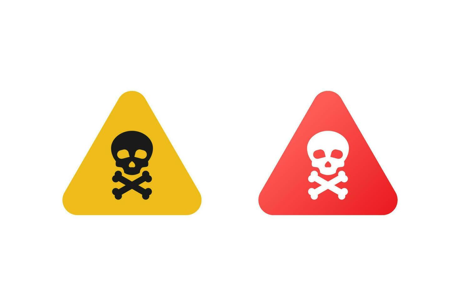 Danger icon sign vector design on white background