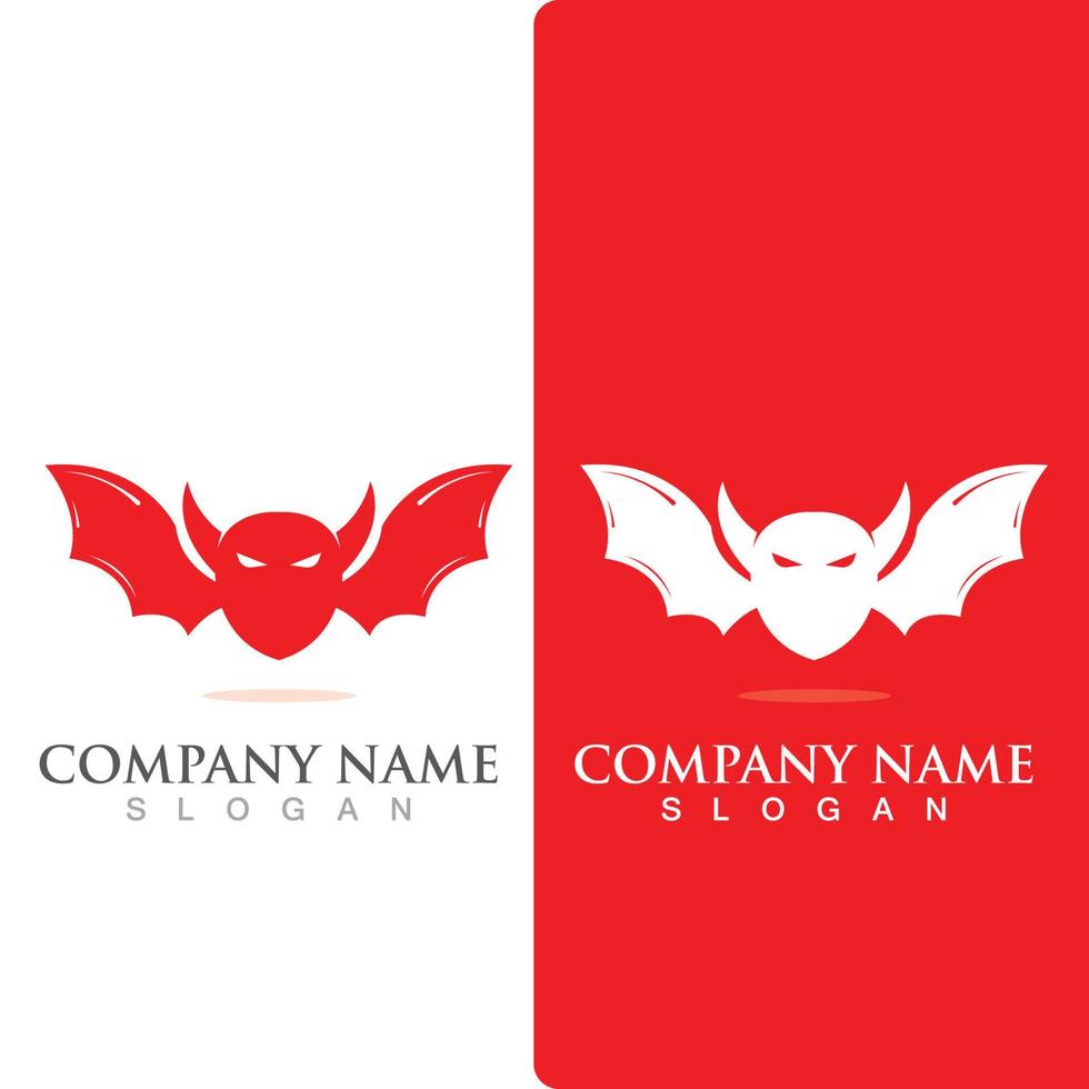 Devil horn logo Vector icon