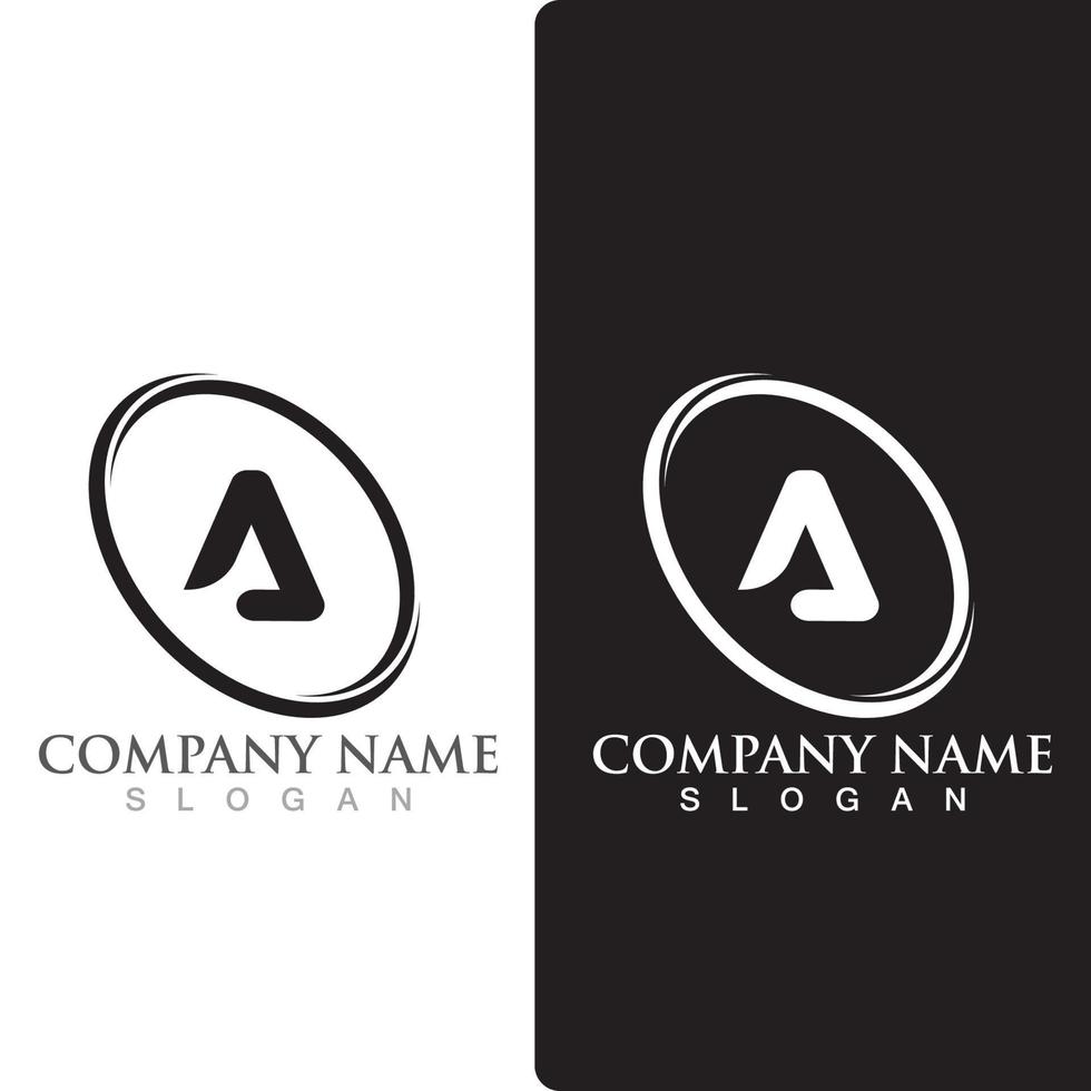 A Logo Template design vector