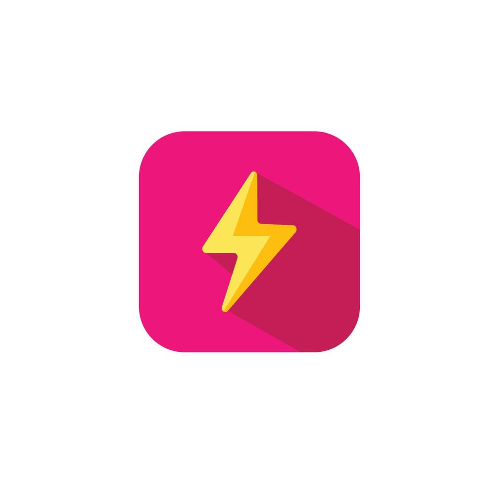 Thunderbolt logo and symbol vector