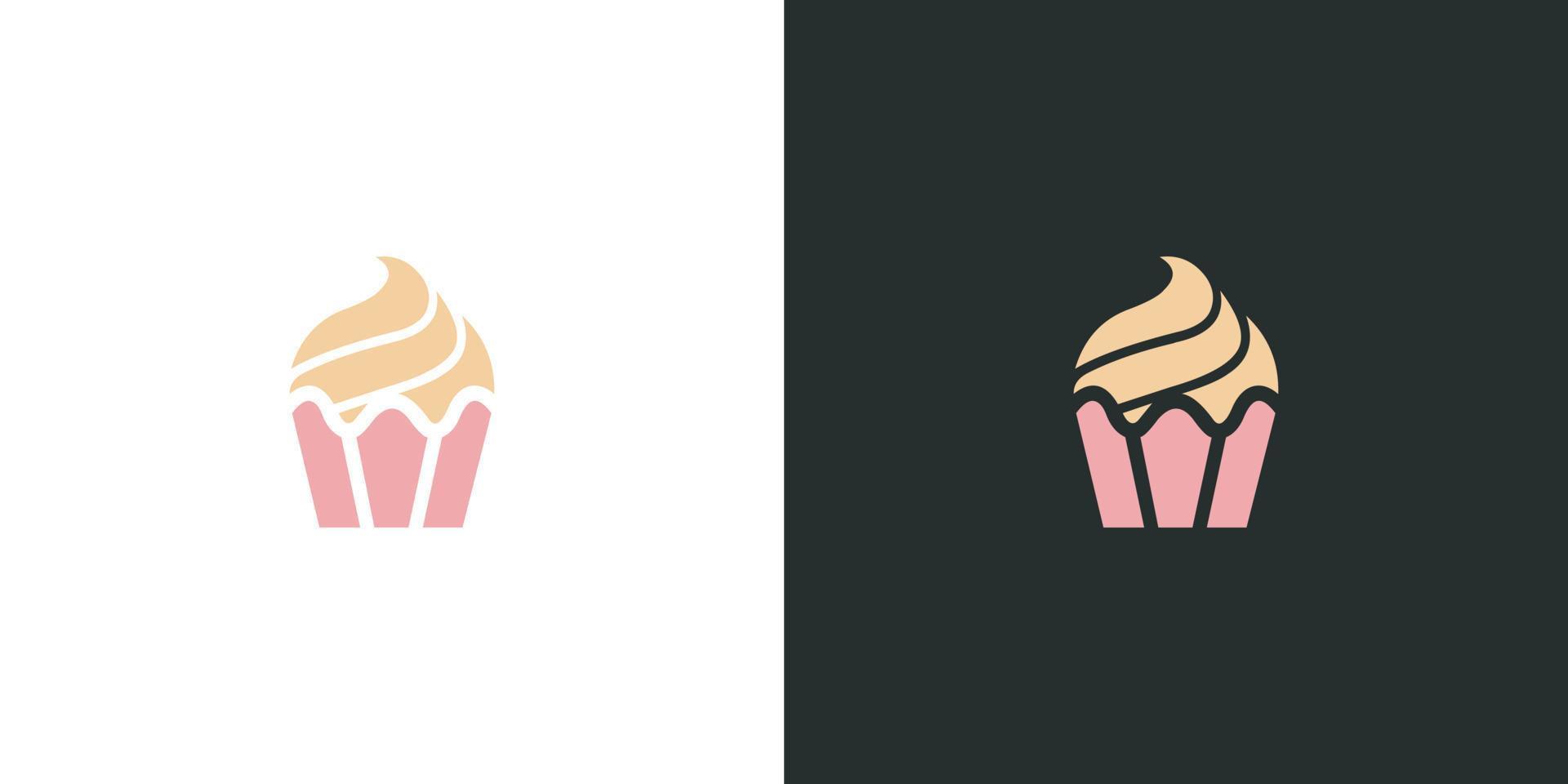 delicious ice cream sweet dessert vector