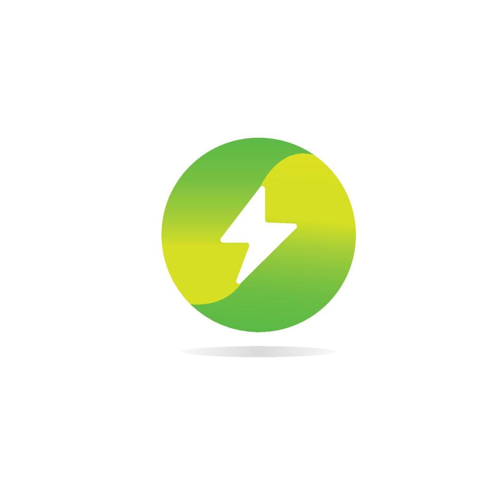 Thunderbolt logo and symbol vector