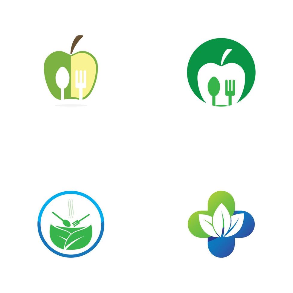 vector de diseño de logotipo de hoja para plantilla de símbolo de naturaleza editable, icono de vector de elemento de naturaleza de ecología de logotipo de hoja verde.