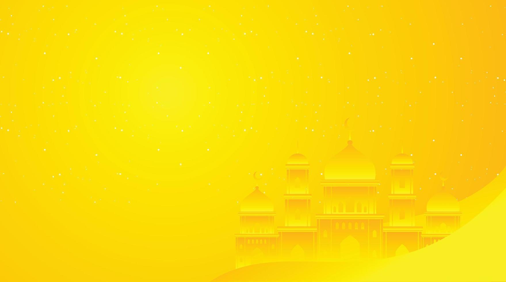 fondo islámico. fondo de eid mubarak. fondo de ramadán kareem. vector