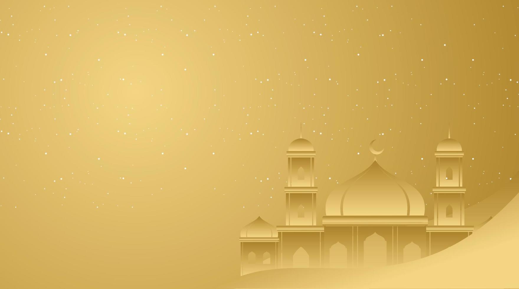 fondo islámico. fondo de eid mubarak. fondo de ramadán kareem. vector