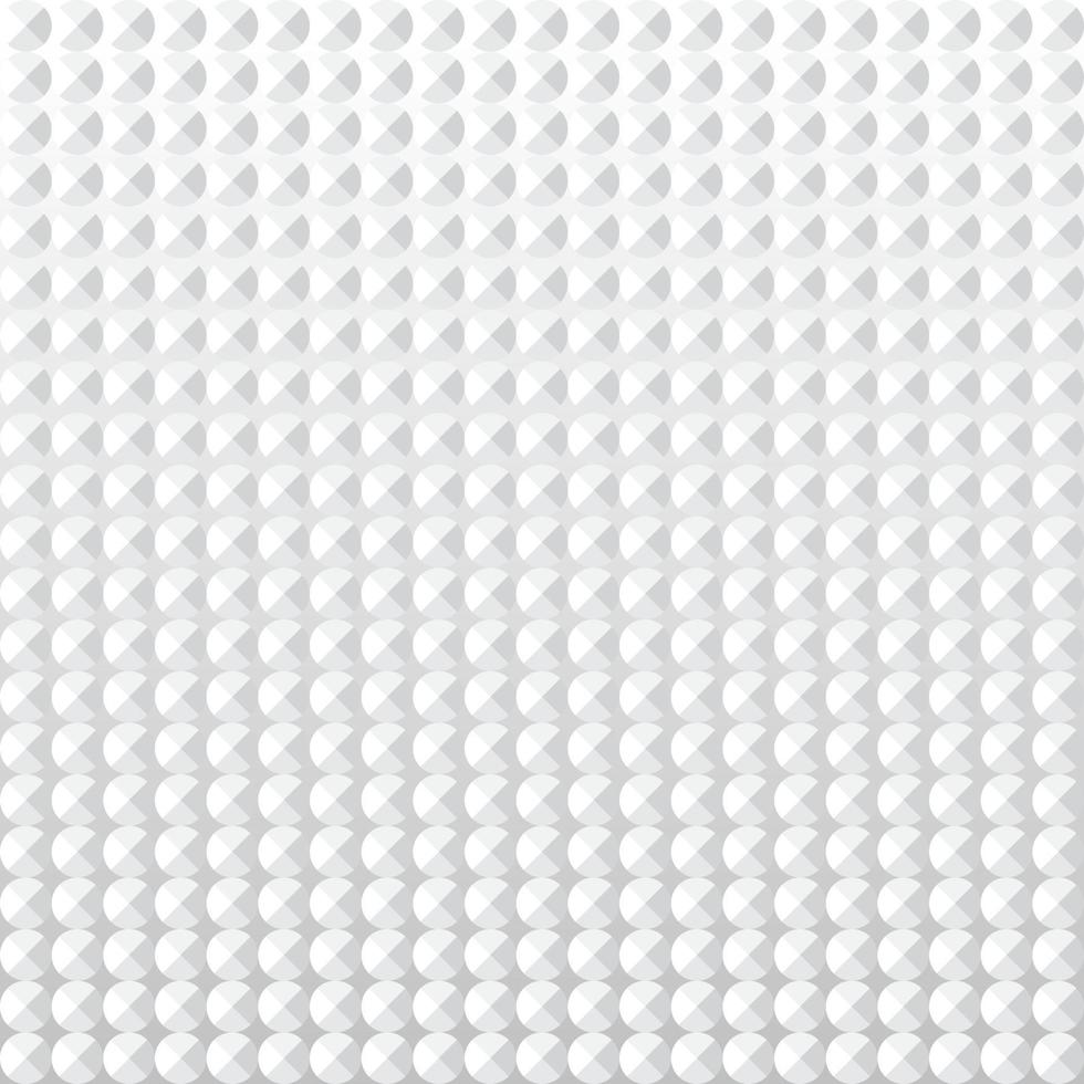 White geometric futuristic texture, seamless background vector
