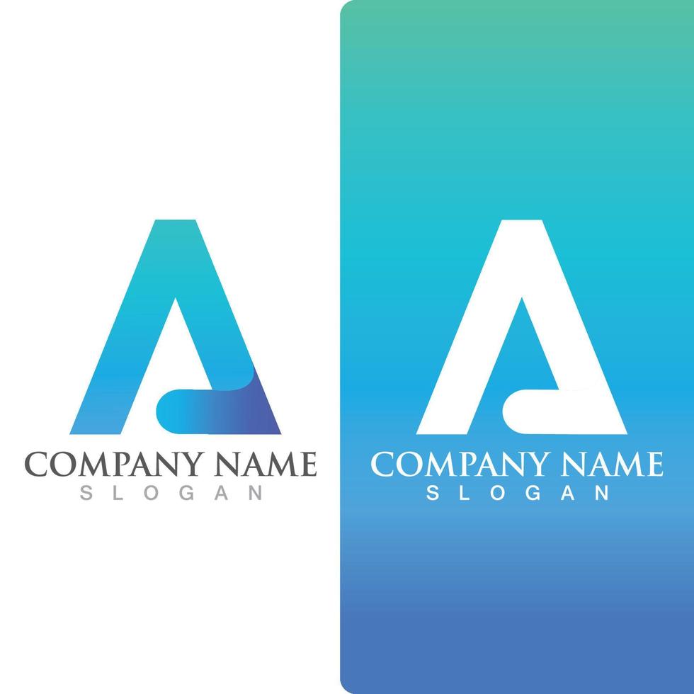 A Logo Template design vector