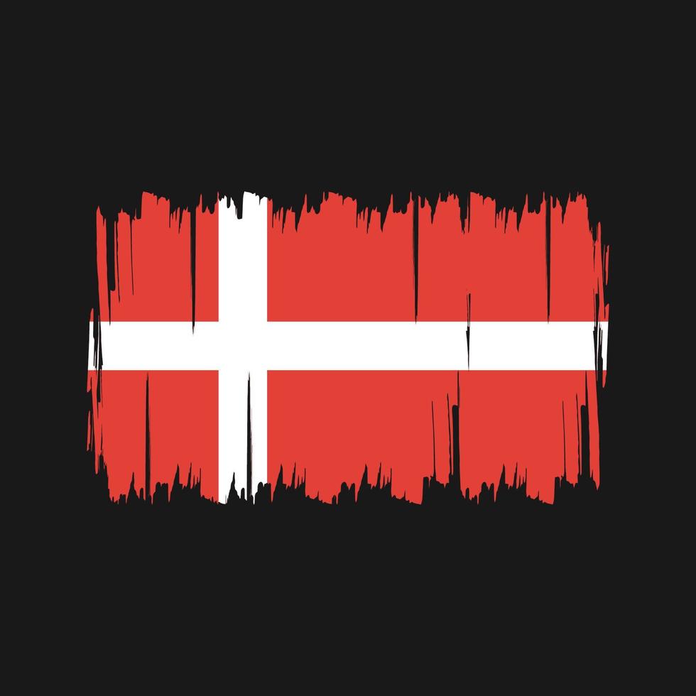 Denmark Flag Vector. National Flag vector