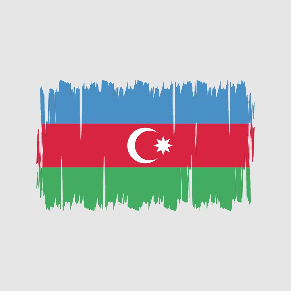 Azerbaijan Flag Vector. National Flag vector