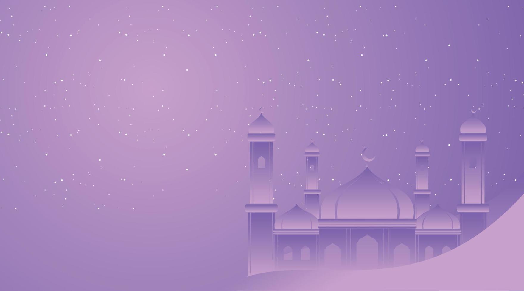 fondo islámico. fondo de eid mubarak. fondo de ramadán kareem. vector