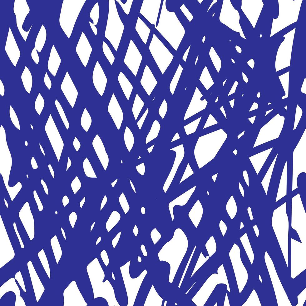 Hand drawn ink abstract texture seamless background vector