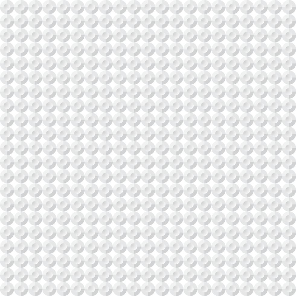 White geometric futuristic texture, seamless background vector