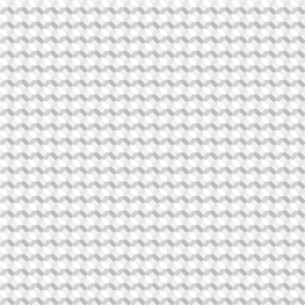 White geometric futuristic texture, seamless background vector