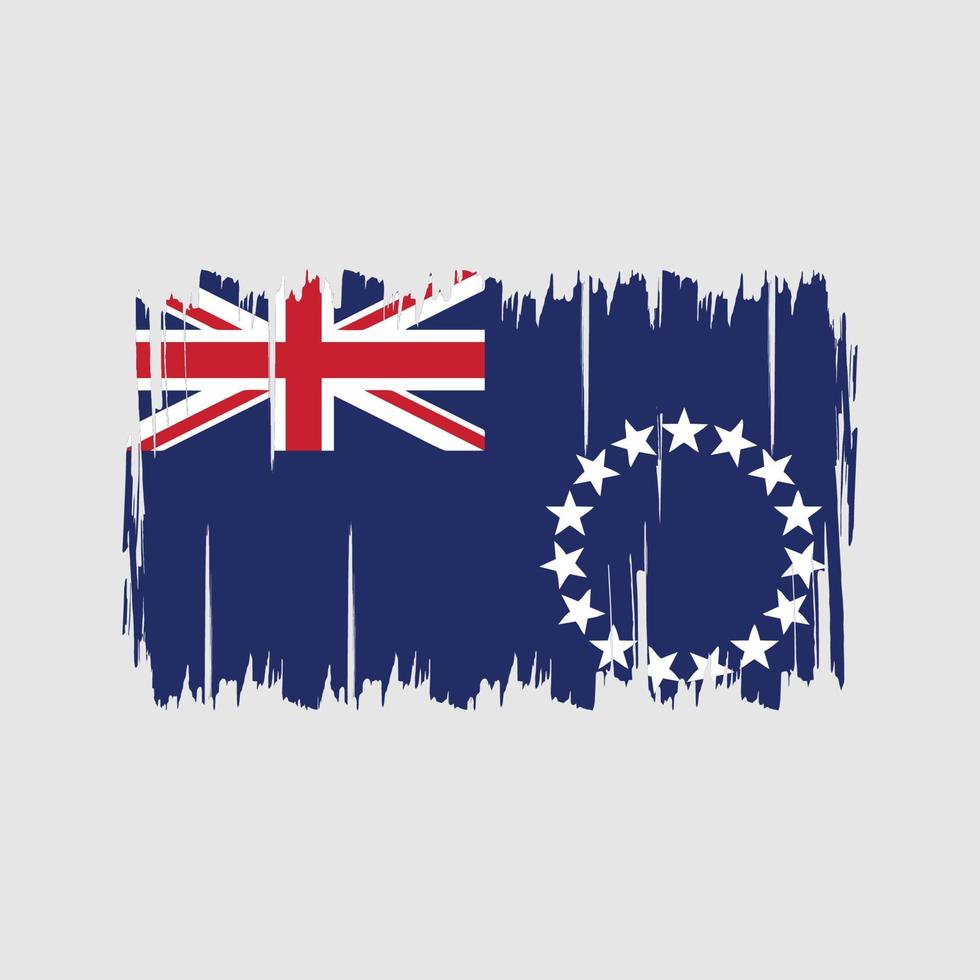 Cook Islands Flag Vector. National Flag vector
