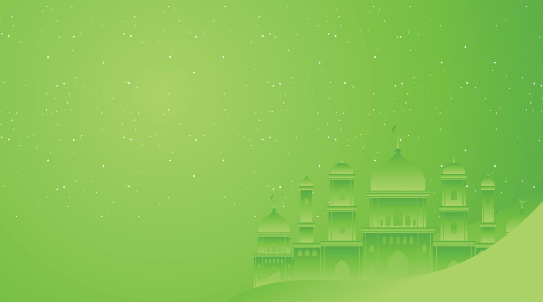 fondo islámico. fondo de eid mubarak. fondo de ramadán kareem. vector