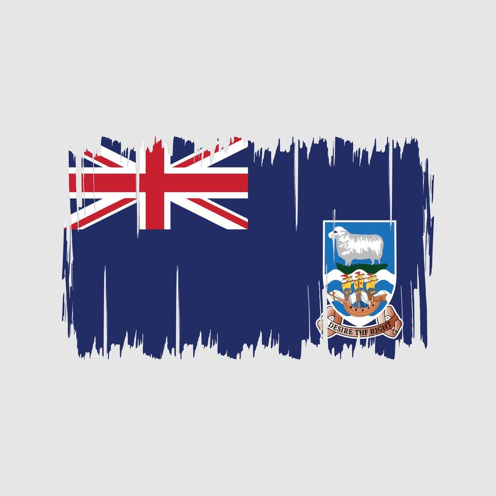 Falkland Islands Flag Vector. National Flag vector