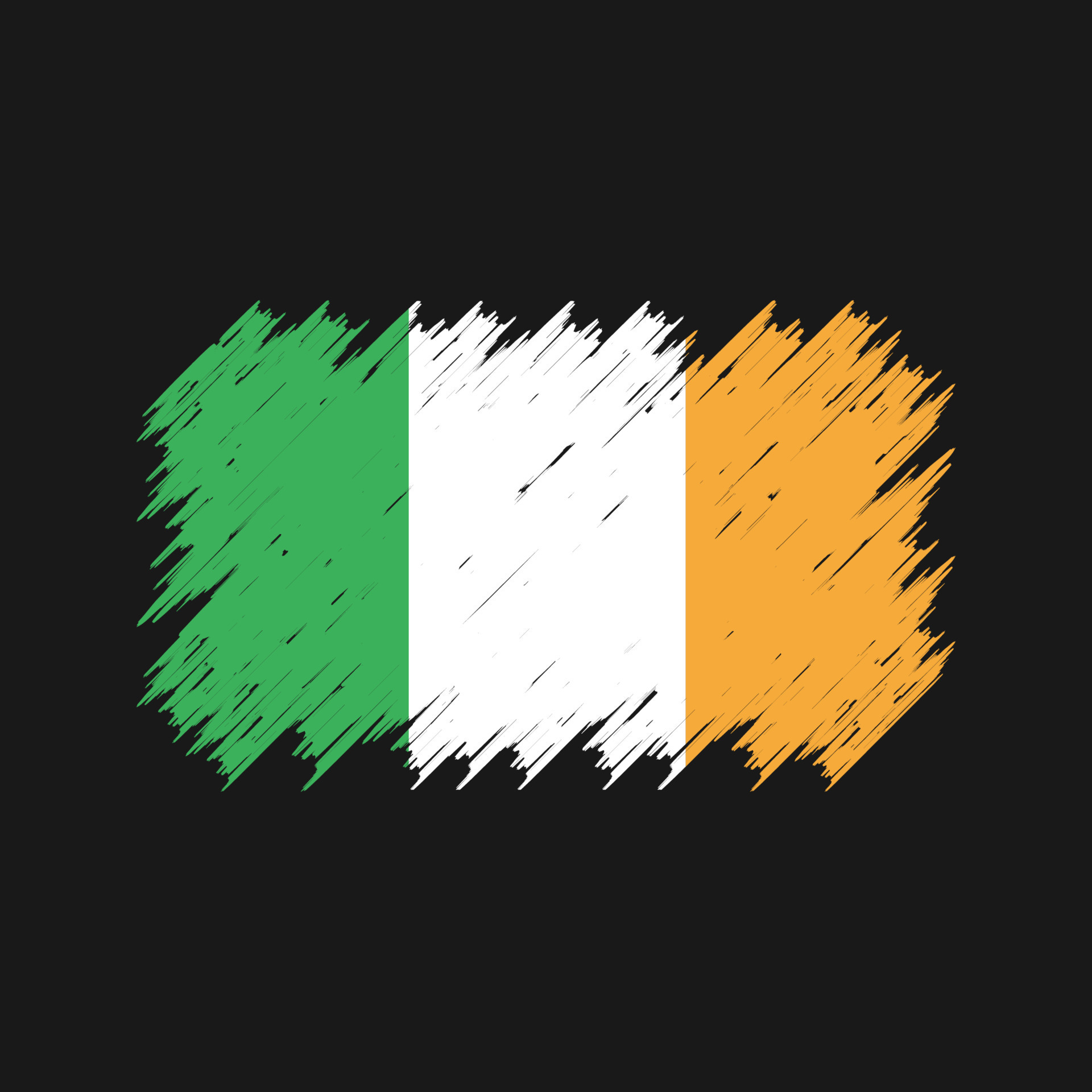 ireland-flag-brush-national-flag-9944217-vector-art-at-vecteezy