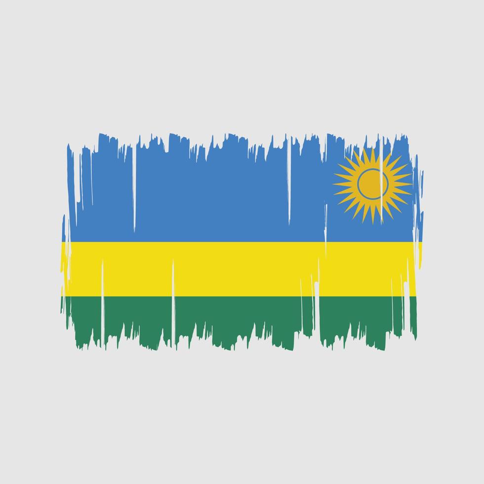 Rwanda Flag Vector. National Flag vector