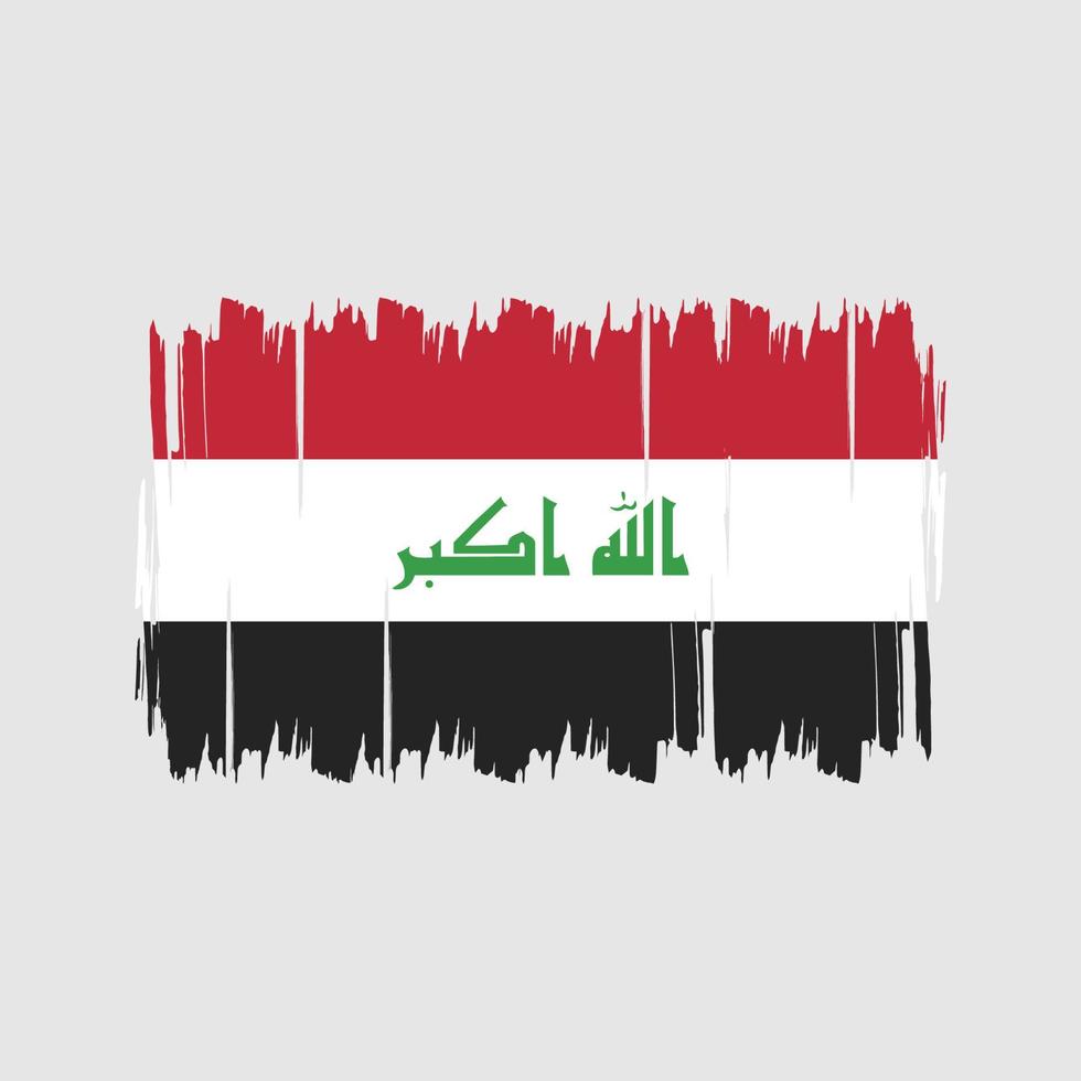 Iraq Flag Vector. National Flag vector