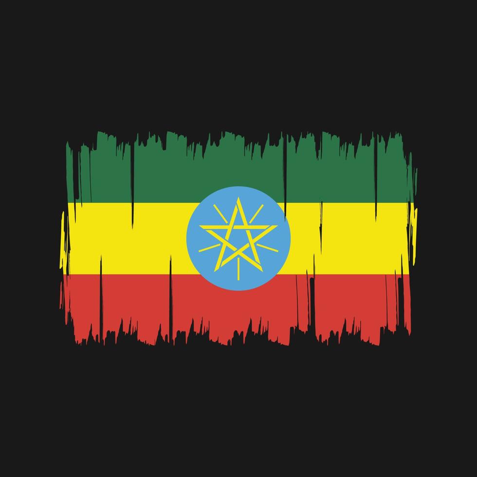 Ethiopia Flag Vector. National Flag vector