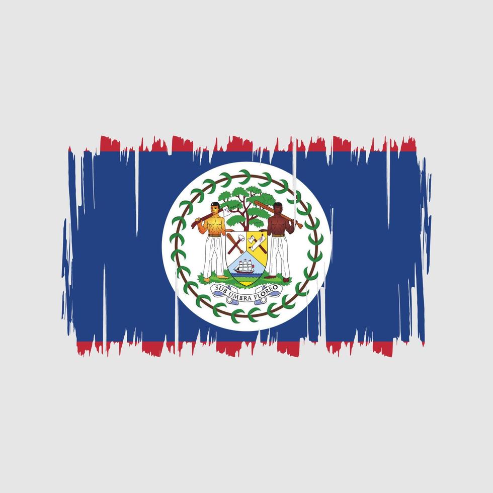 Belize Flag Vector. National Flag vector