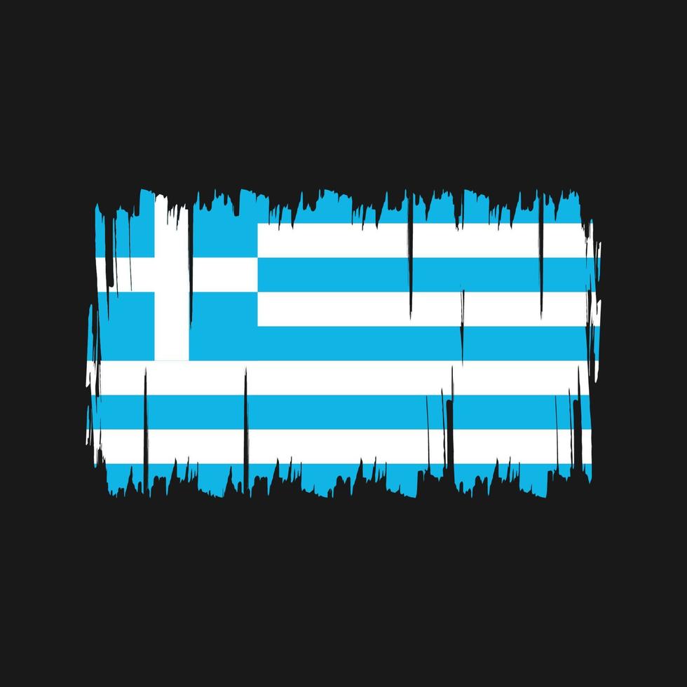 Greece Flag Vector. National Flag vector