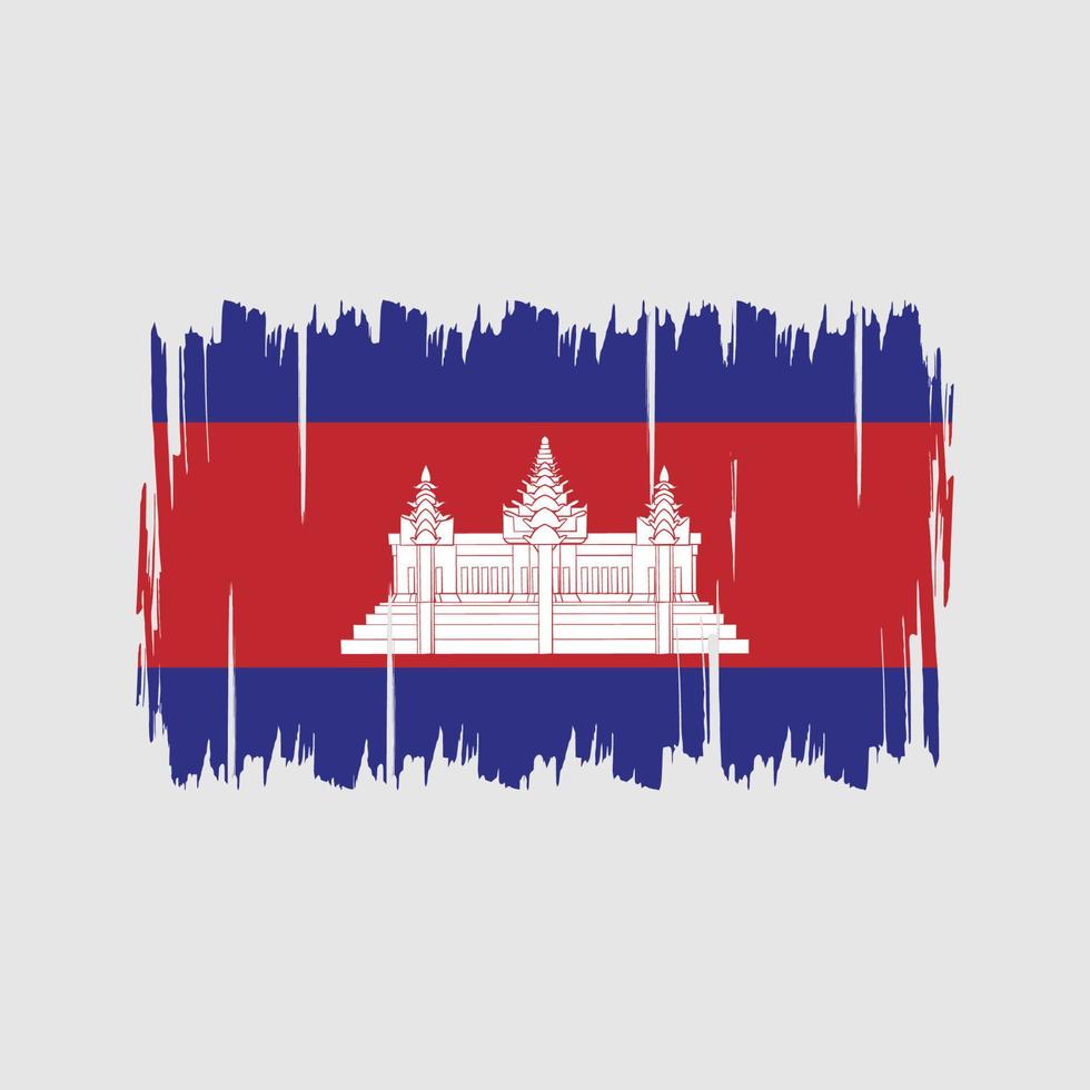 Cambodia Flag Vector. National Flag vector