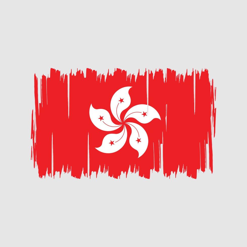 Hong Kong Flag Vector. National Flag vector