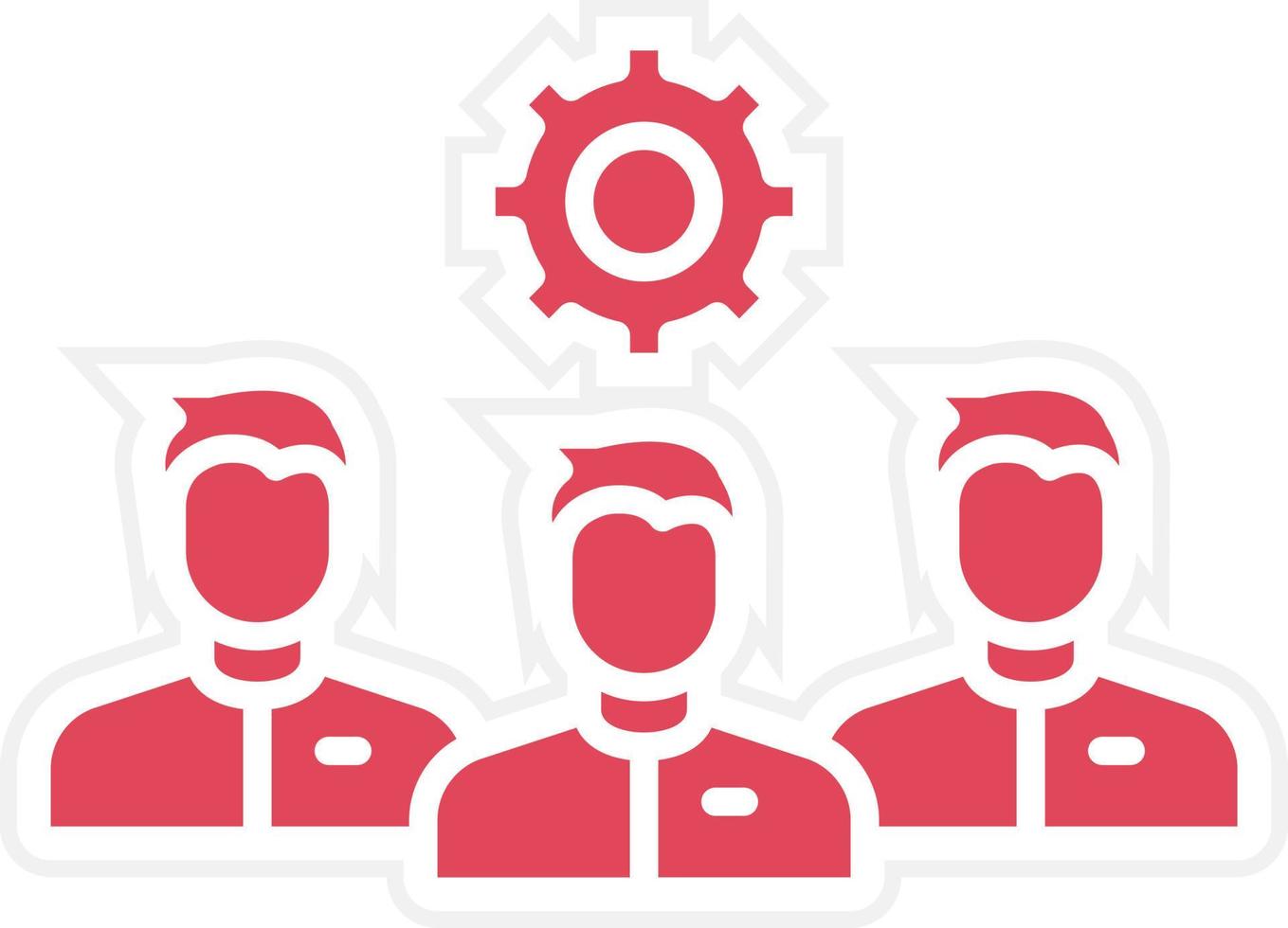 Company Culture Icon Style vector