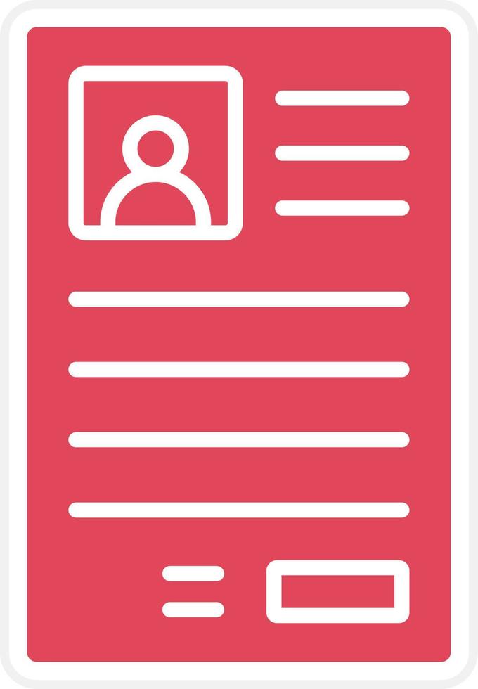 Job Application Icon Style vector