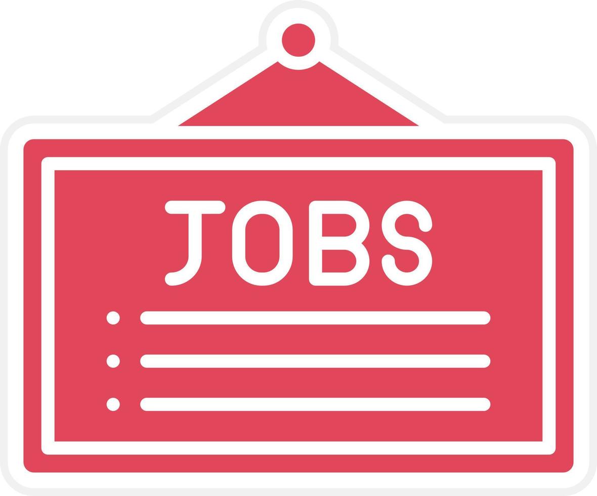 Job Board Icon Style 9944940 Vector Art at Vecteezy