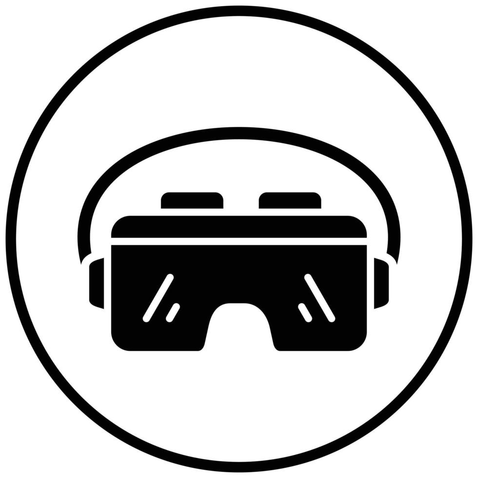 Vr Icon Style vector