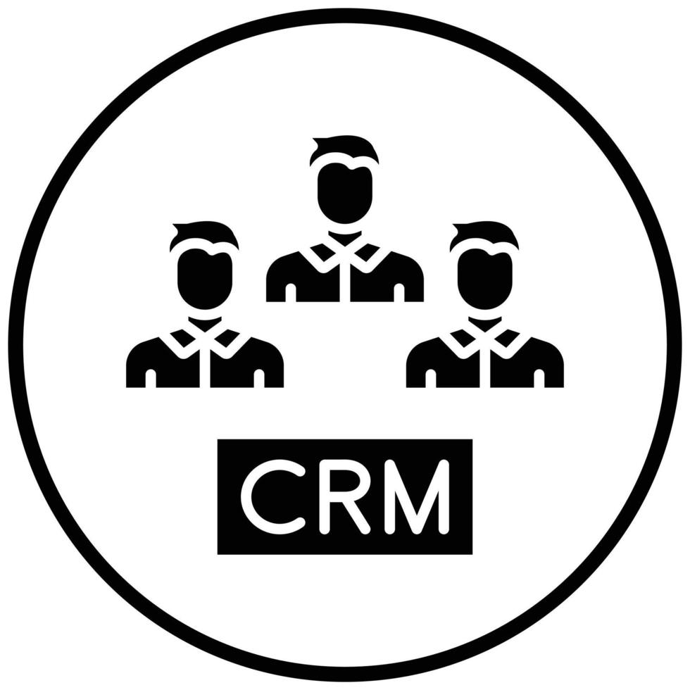 Crm Methodologies Icon Style vector