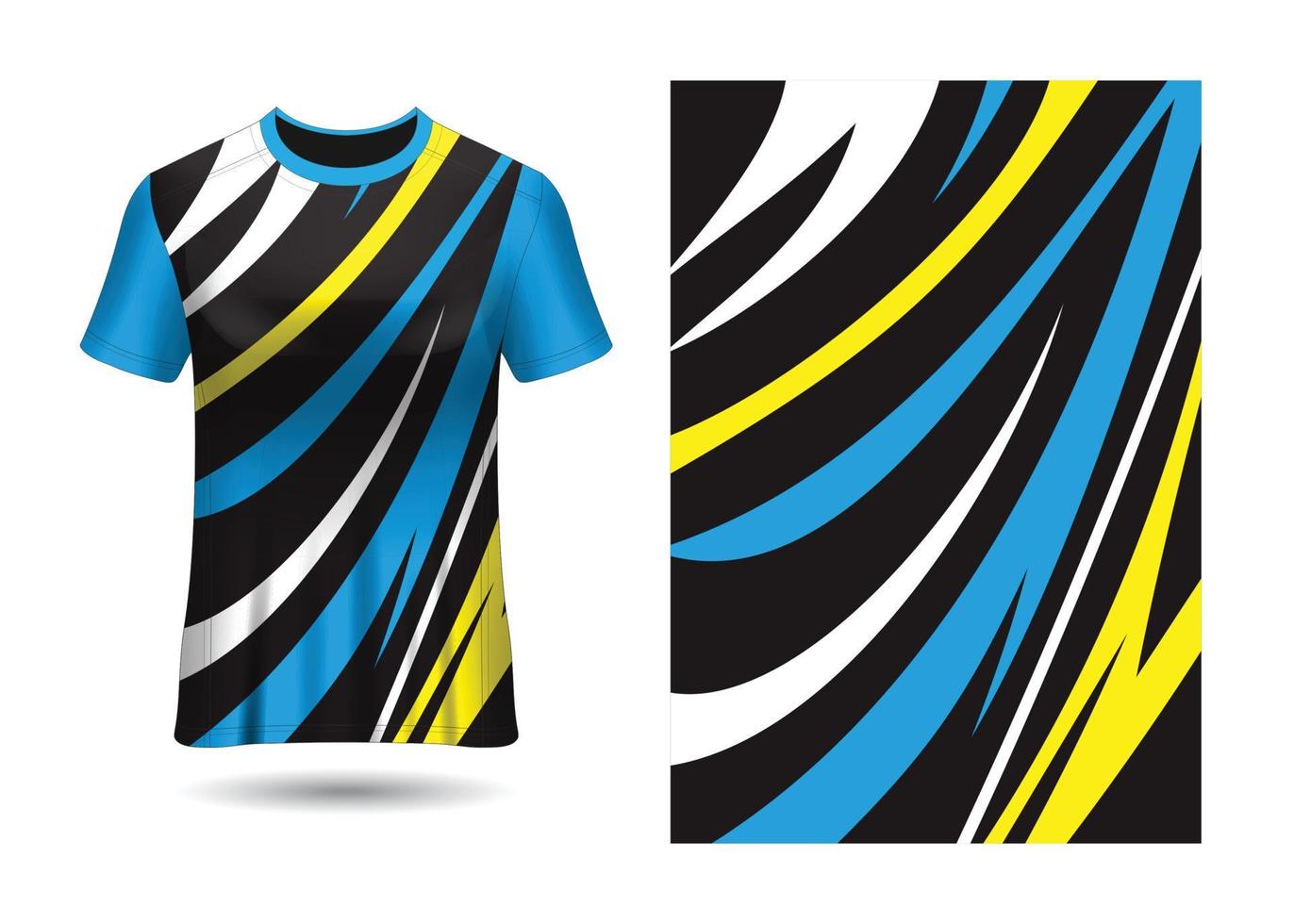 T-shirt sports abstract texture design jersey for racing  soccer  gaming  motocross  cycling vector