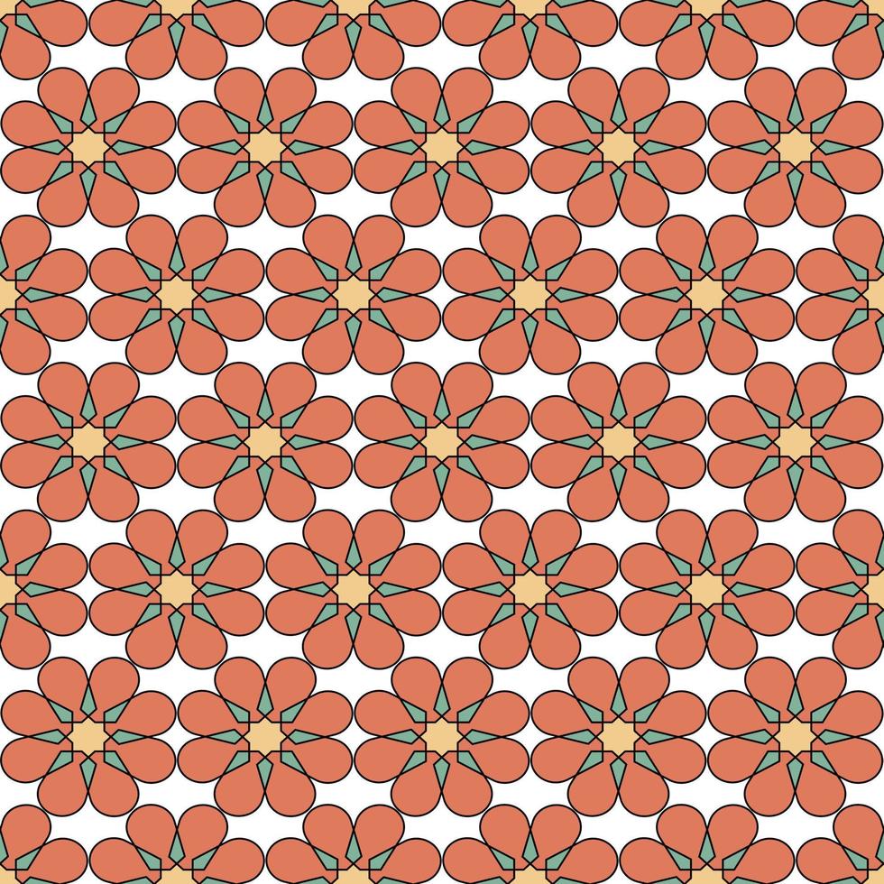 floral seamless pattern perfect for background or wallpaper vector
