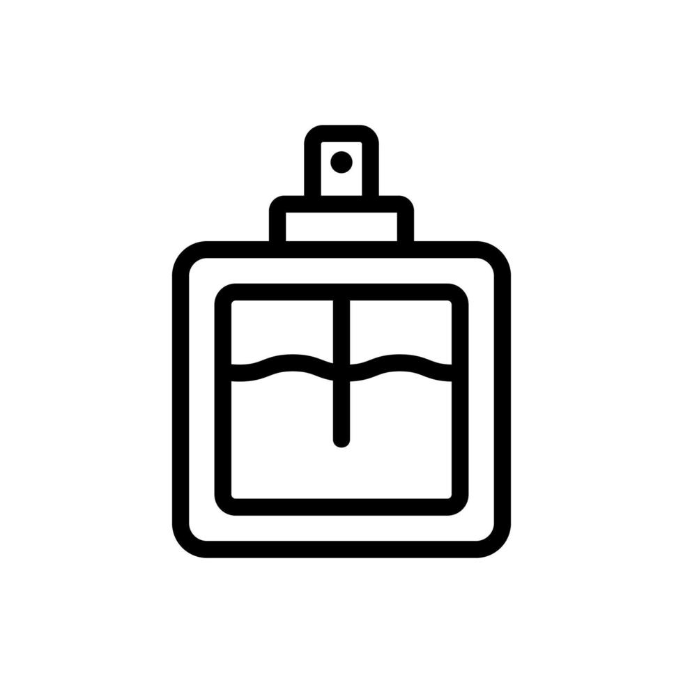 spray cologne icon vector outline illustration