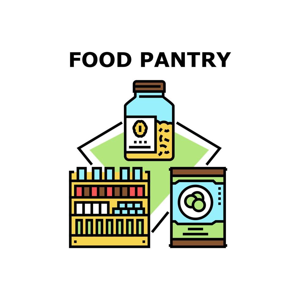 Food pantry icon vector illustration 9947262 Vector Art at Vecteezy