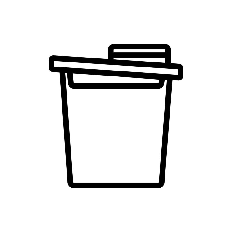 food cereal storage container icon vector outline illustration 9947461  Vector Art at Vecteezy