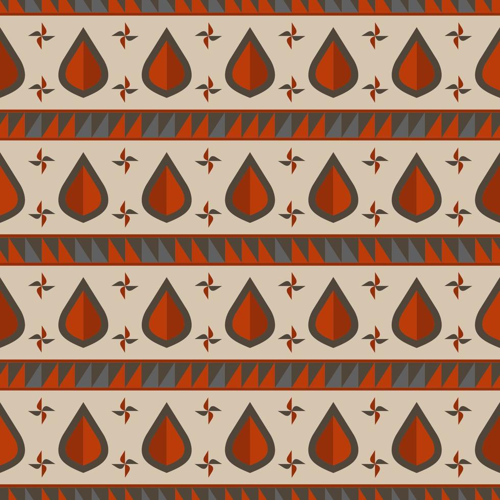 seamless ethnic pattern design abstract vector
