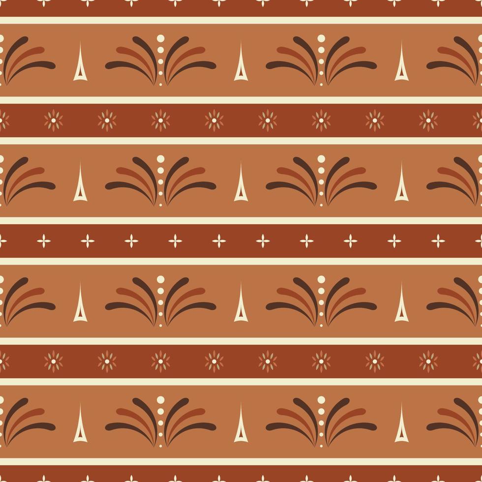 seamless ethnic pattern design abstract vector