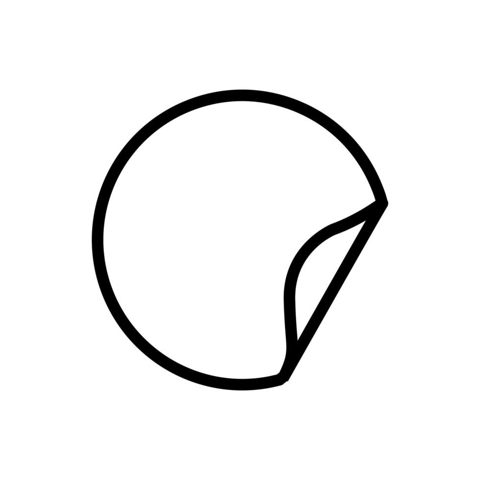 aluminium foil icon vector outline illustration