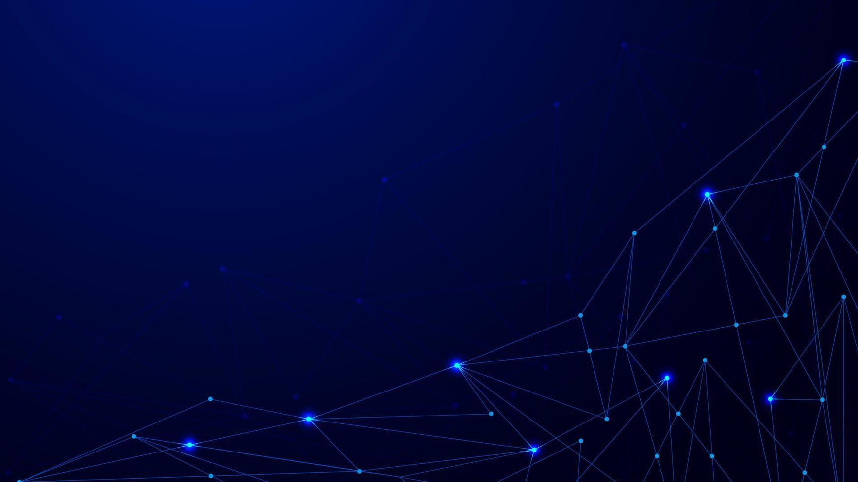 abstract blue technology background. Vector illustration