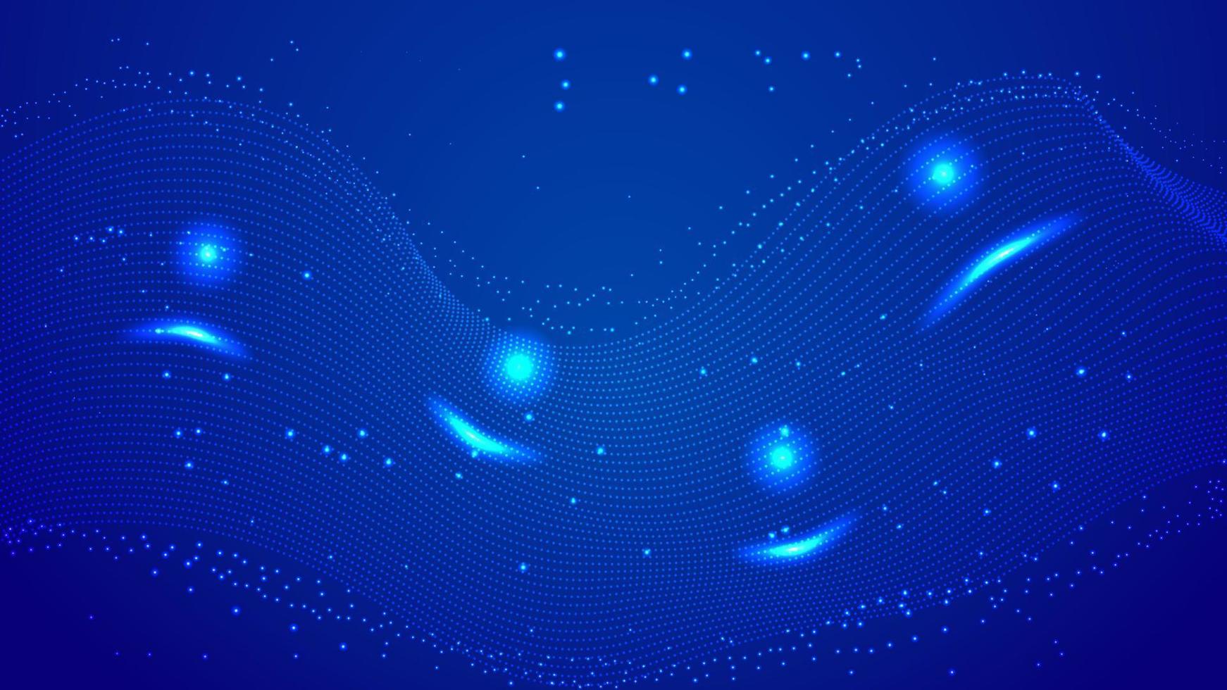 abstract blue background. Vector illustration