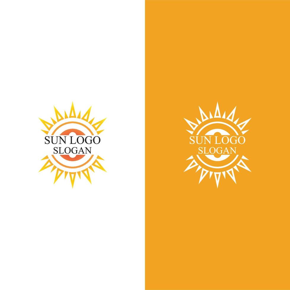 Sun vector illustration Icon