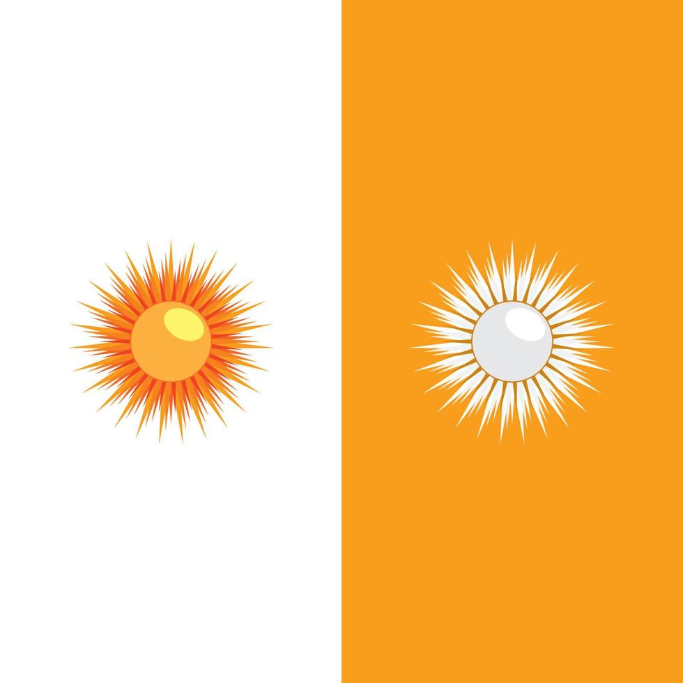 Sun vector illustration Icon