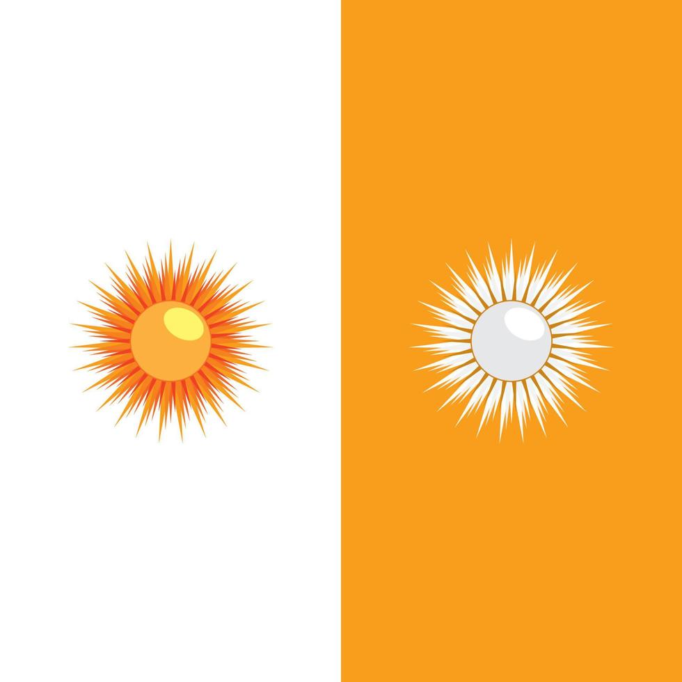 Sun vector illustration Icon