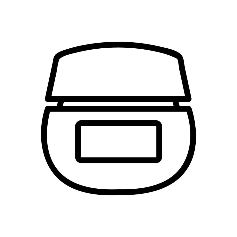 perfume bottle icon vector outline illustration