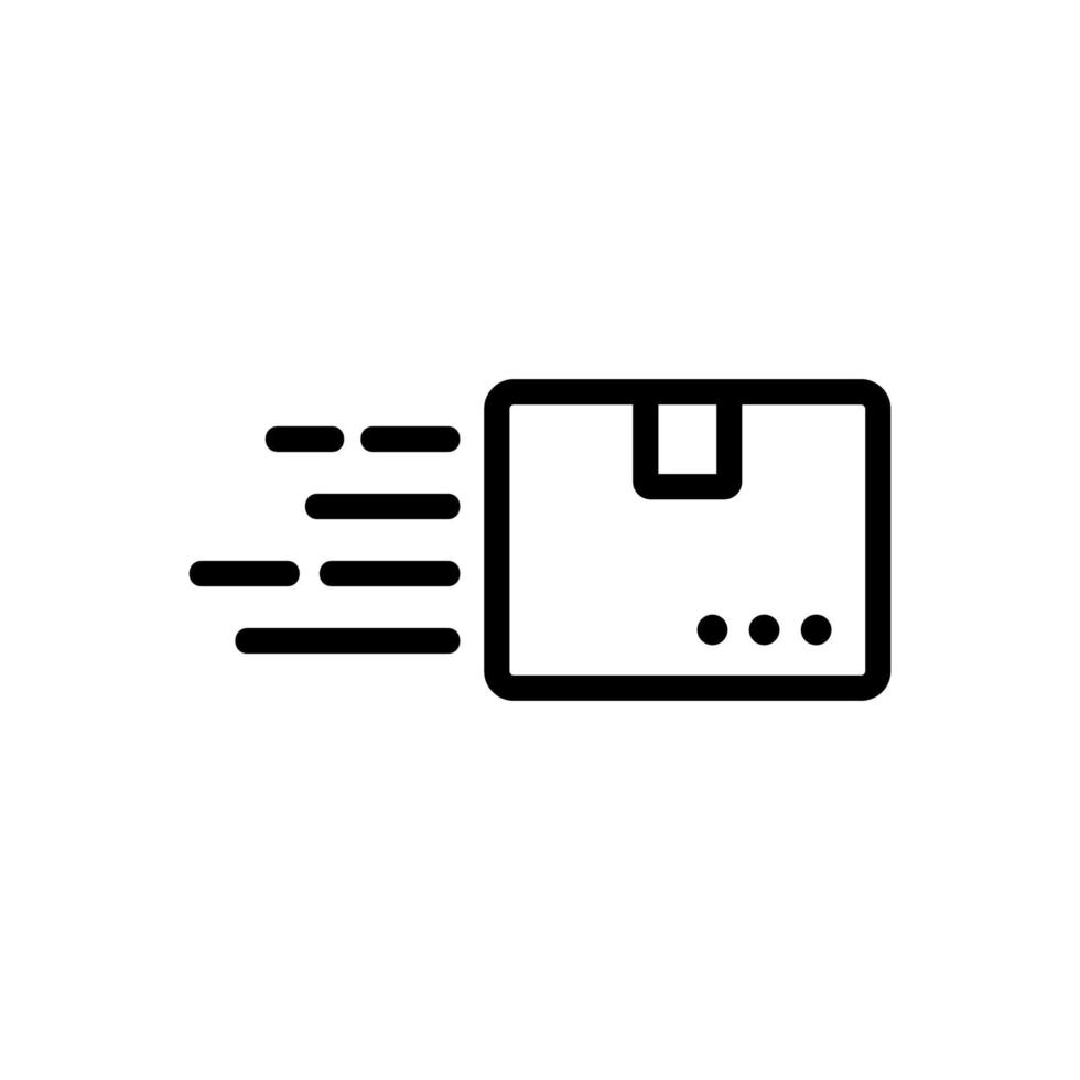 mail shipping icon vector outline illustration 9950815 Vector Art at Vecteezy