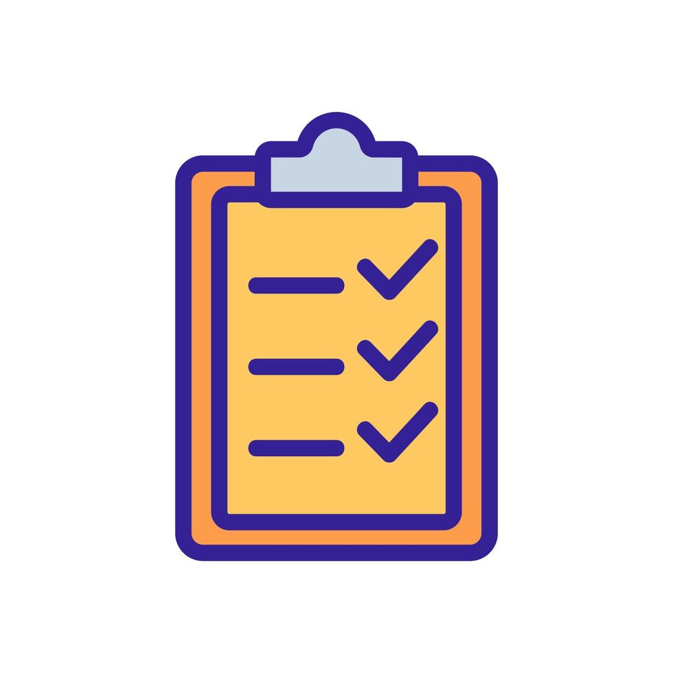 exam academy icon vector. Isolated contour symbol illustration vector