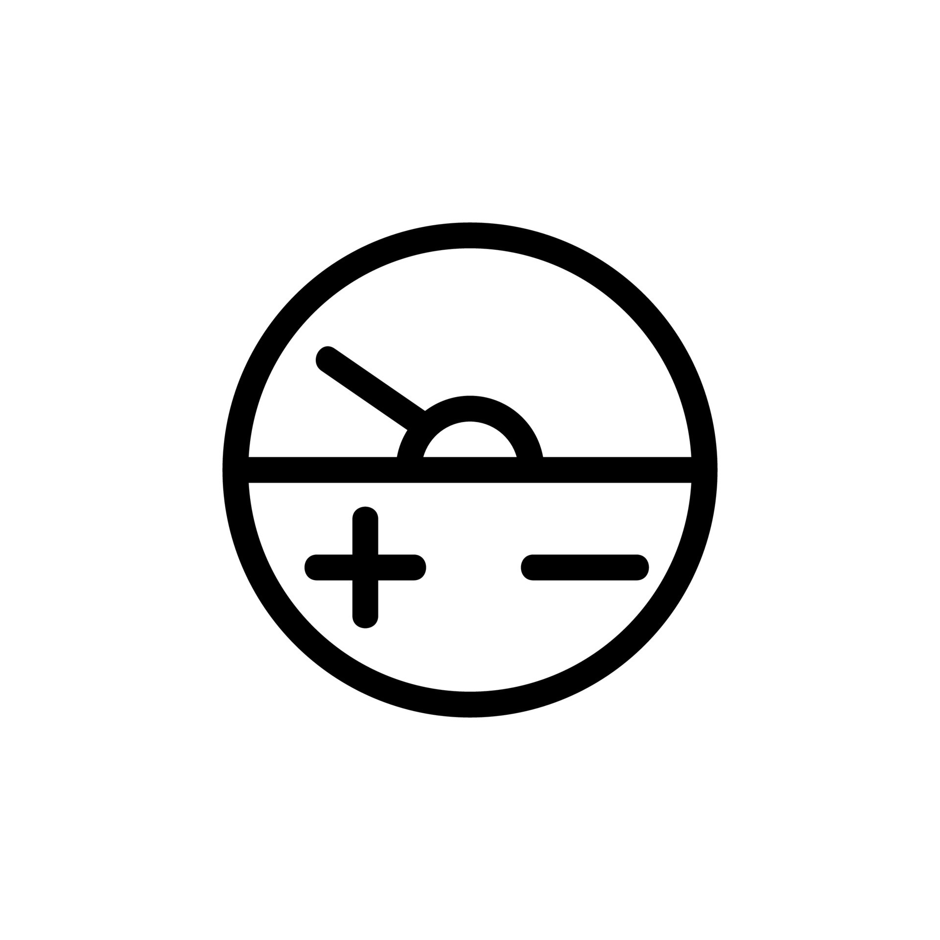 el nivel del vector de icono de voltaje eléctrico. ilustración de
